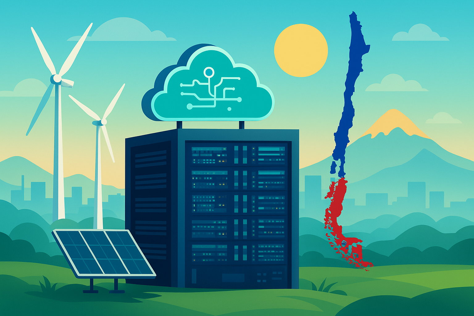 Chile se posiciona como hub tecnológico de Latinoamérica con la expansión de centros de datos e inversión en infraestructura digital