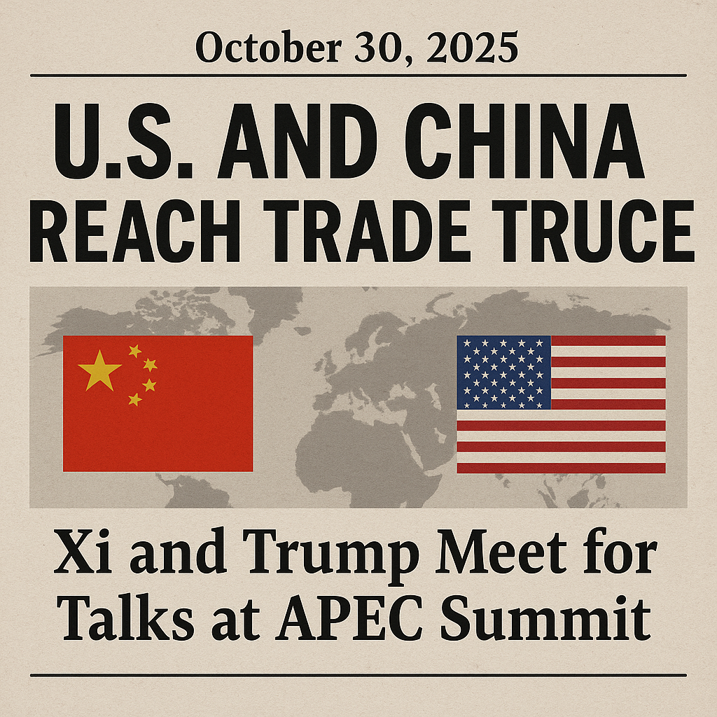 EE.UU. y China logran una tregua comercial en Busan, pero las raíces del conflicto siguen intactas