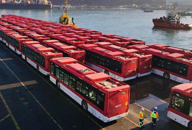 Noticia: Santiago da el Adiós a las “Micros Verdes” con Nueva Flota Eléctrica